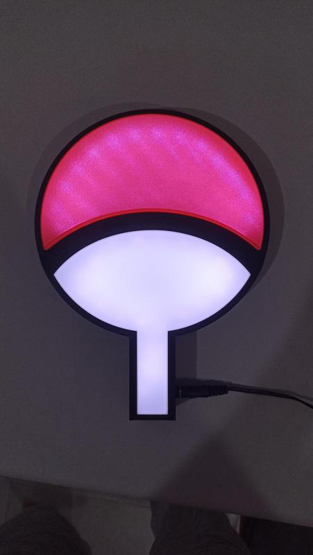 Uchiha clan symbol led Lamp