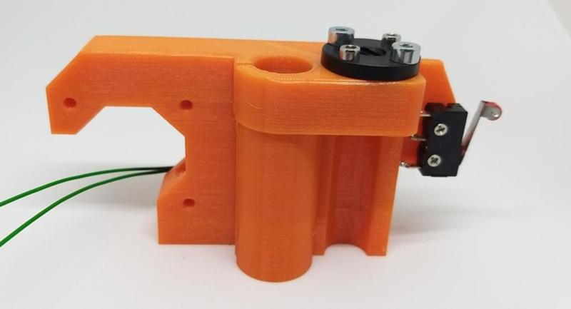 Anet A8 X mounts Prusa nuts, 46.2mm rod spacing