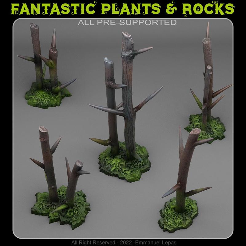POINTY DANGEROUS TREES