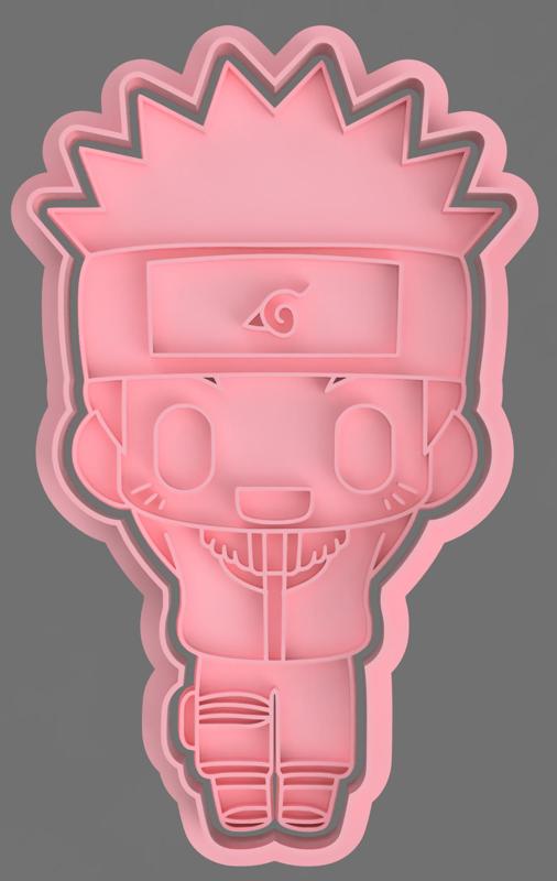 NARUTO CUTTER FOR COOKIE AND FONDANT