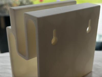 Modified with keyholes and wider space for iPad