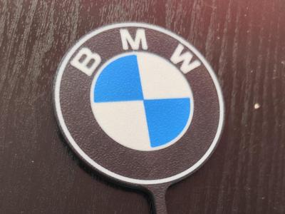 BMW cake topper