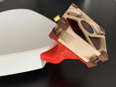 Freebox Delta Fan Duct