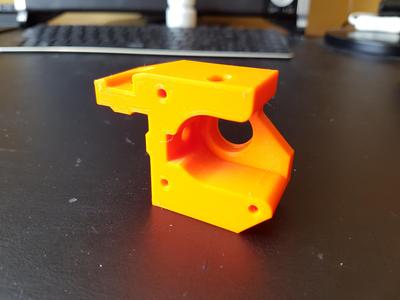 Prusa i3 Bear Upgrade y motor mount with endstop and bearing v3