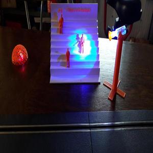 Porte Phare miniature pour circuit de voiture Carrera 
