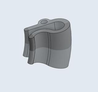 Filament clip - mini curved