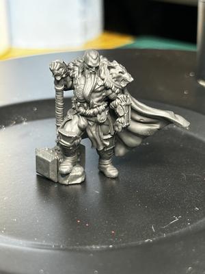 Barbarian Chieftain with Hammer