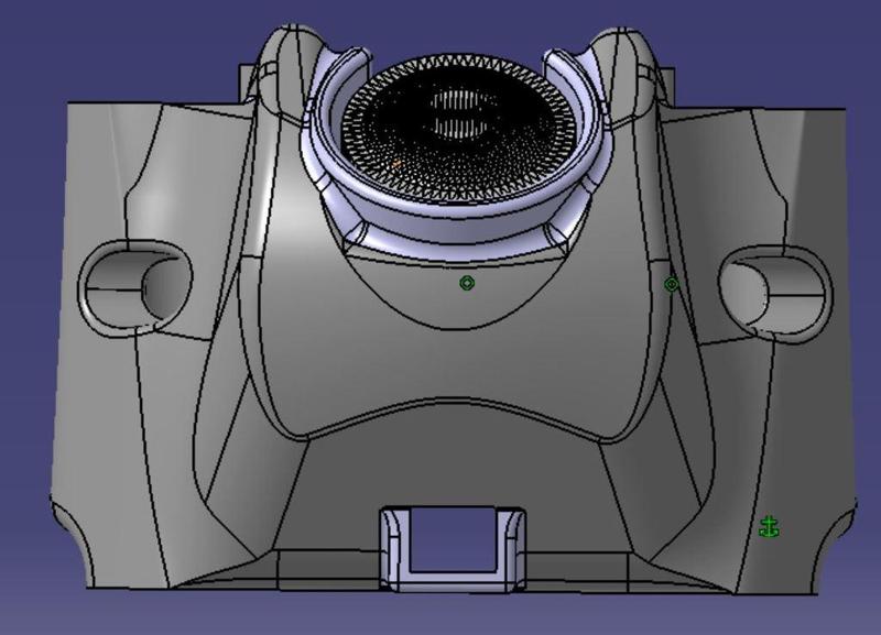 Cherrycraft Staccato V1/V2 Foxeer Nano Predator 4 1.7 lens Mount