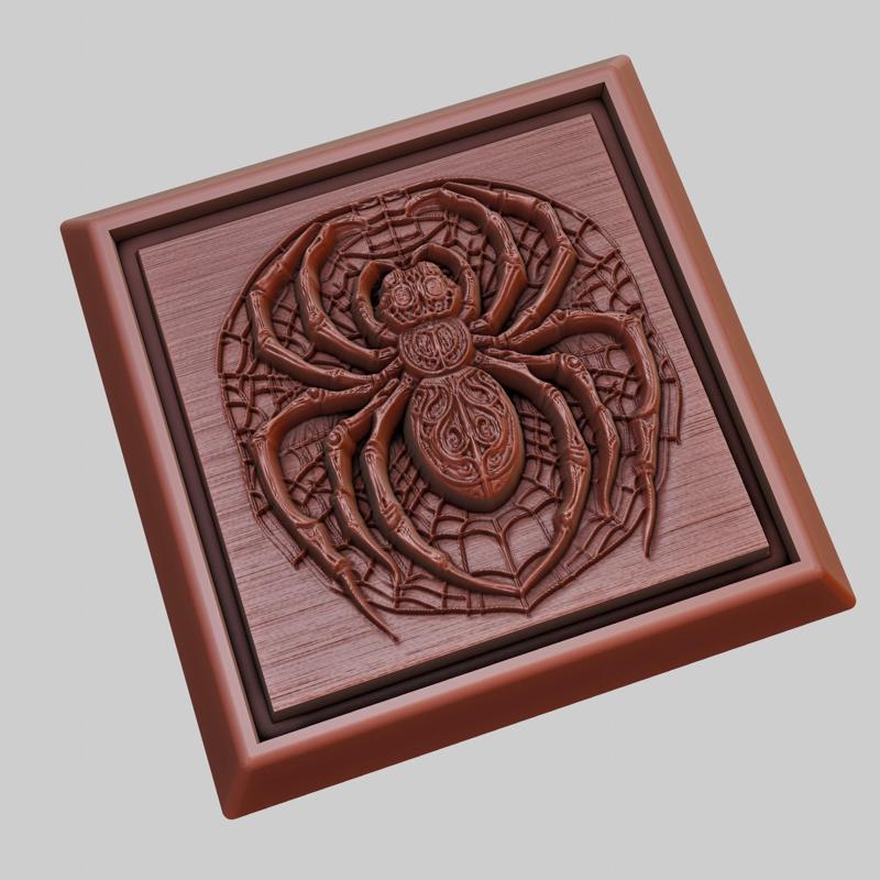 Spider Animal 3D Model for CNC Router Laser & 3D Printer