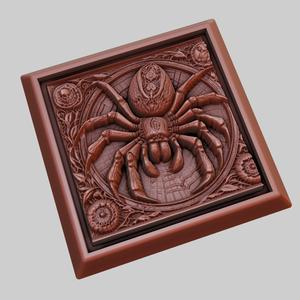 Spider Animal 3D Model for CNC Router Laser & 3D Printer