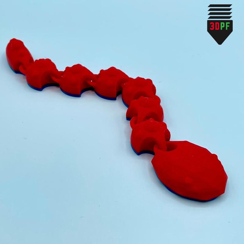 Articulating Gem Snake Fidget Toy