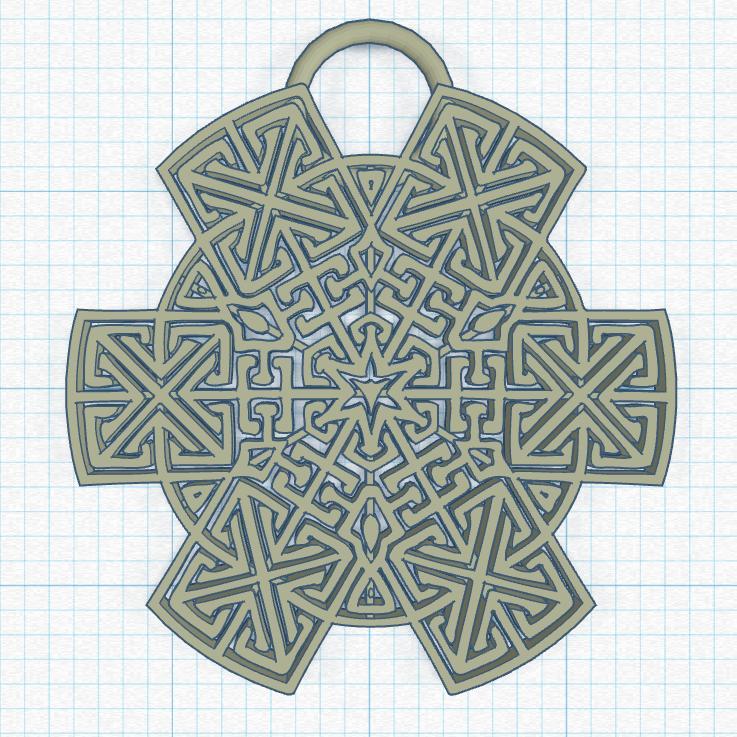 Celtic Snowflake 08