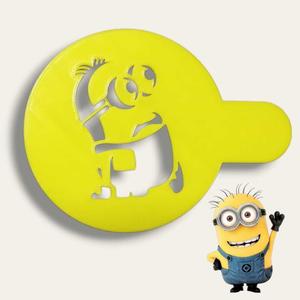 MINION Coffe stencil / Coffee stencil of MINION
