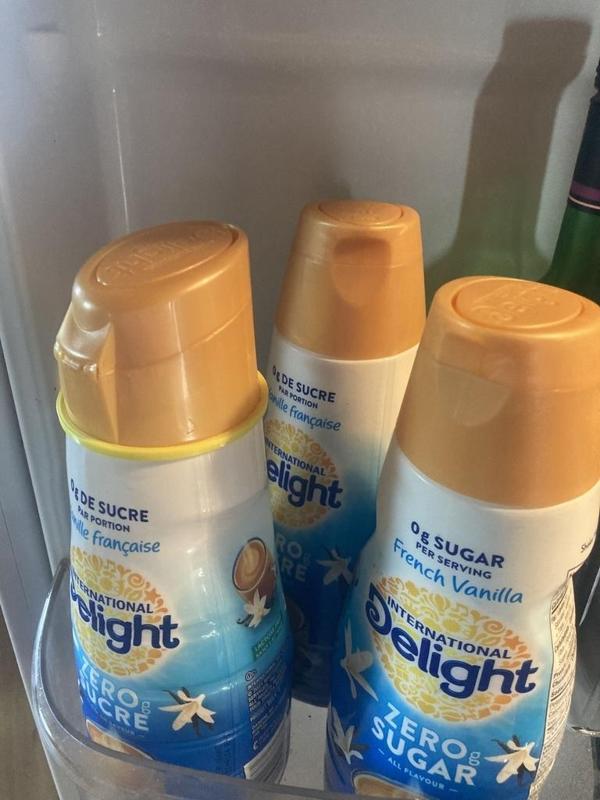 "IN USE" identifier for International Delight coffee creamer!