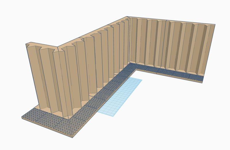 Wargame Walls Thick Section 18