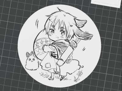 Hetalia England/Arthur Kirkland display plate