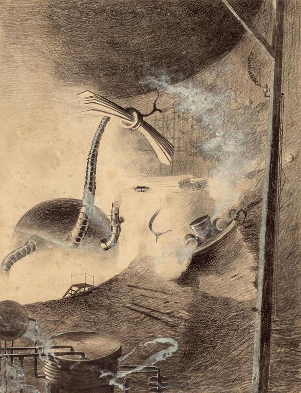 War Of the Worlds Martian Handle Machine 1/32