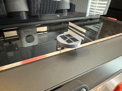 Bambu ARC Case top knob that anchors Bambu AMS toolbox