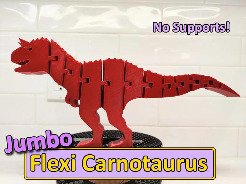 Jumbo Flexi Carnotaurus