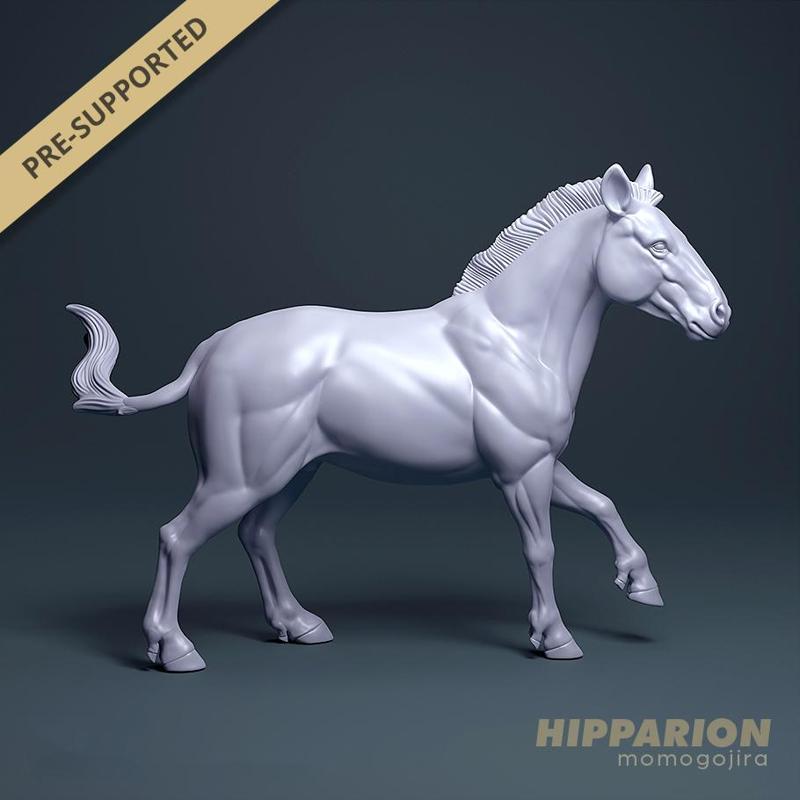 Hipparion Stallion 1:35, Prehistoric Horse