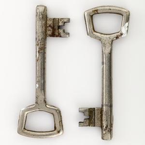 Keys to the house of Szymon Kluger in Oświęcim