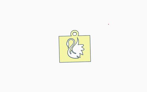 swan charm