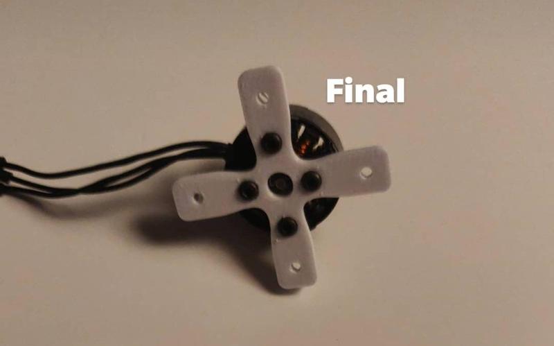 EMAX Multicopter motor MT 1806-1430KV mount