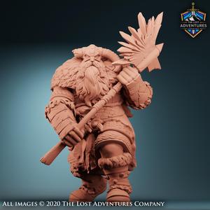 Ice Giant Champion - Aegar Skhald (Pre-Supported)