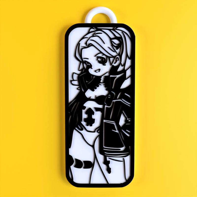 anime keychain Rebecca Cyberpunk