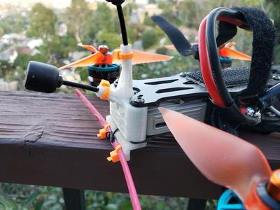 Apex HD frame DJI FPV antenna mount
