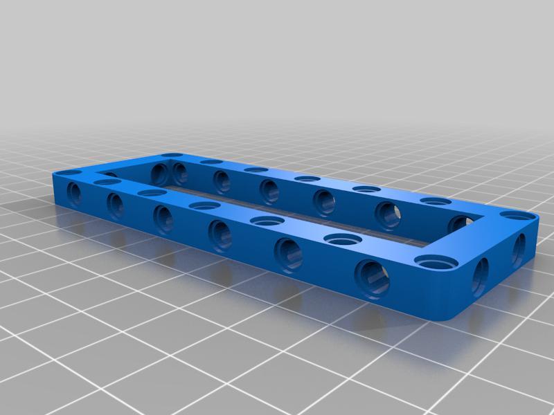Lego-technik compatible frames