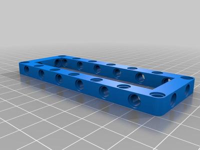 Lego-technik compatible frames