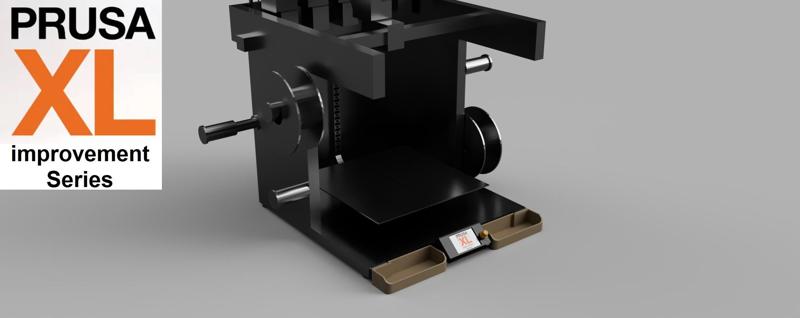 Prusa XL series: Tool bin for XL front
