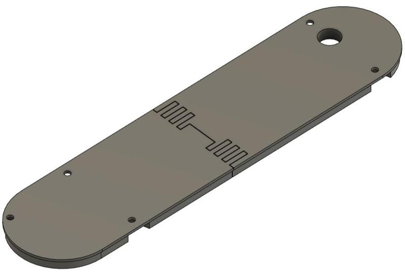 Delta 36-725 table saw zero clearance insert