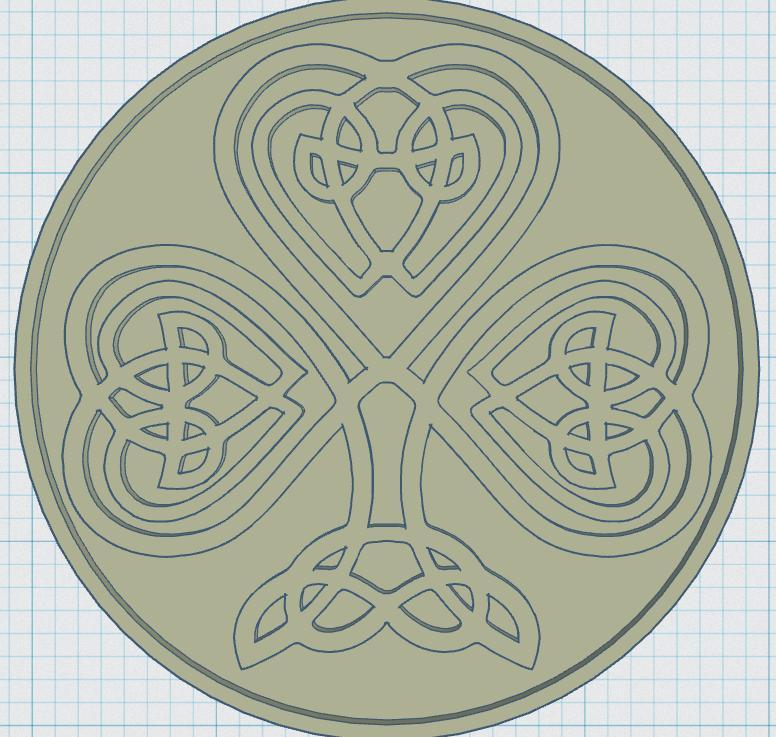 Celtic Symbol Coaster 47