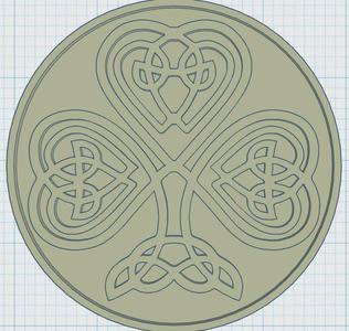 Celtic Symbol Coaster 47
