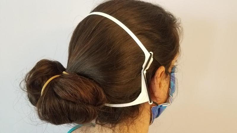 mask adapter (no touch ear design) and comfortable