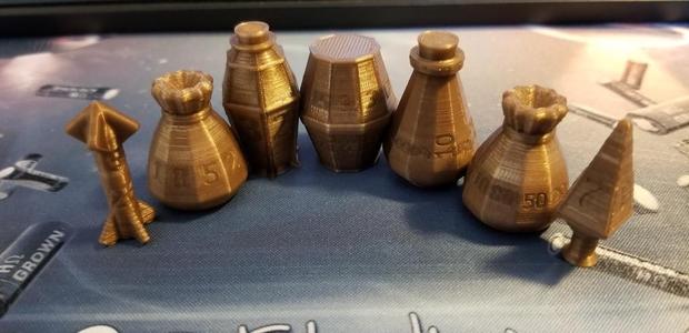 Fancy Dice for Tabletop Games - Printable
