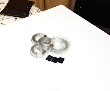 BUCKLE FOR PLASTIC BOTTLE STRIP  - HEBILLA PARA TIRA DE BOTELLAS PLASTICAS
