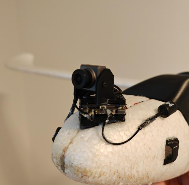 easy star walksnail cam + vtx front mount