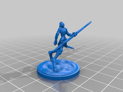 4 armed Alien Warrior