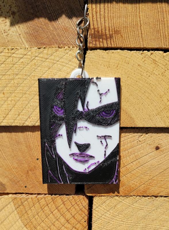 LLAVERO/KEYCHAIN MADARA/ NARUTO
