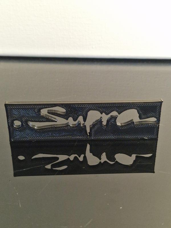 Toyota Supra MK4 MK5 Keychain rectangle