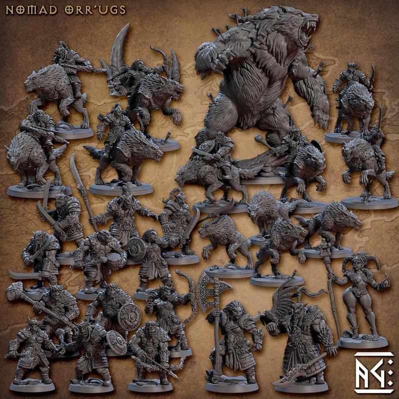 Nomad Orr'ugs (Complete Set - 47)