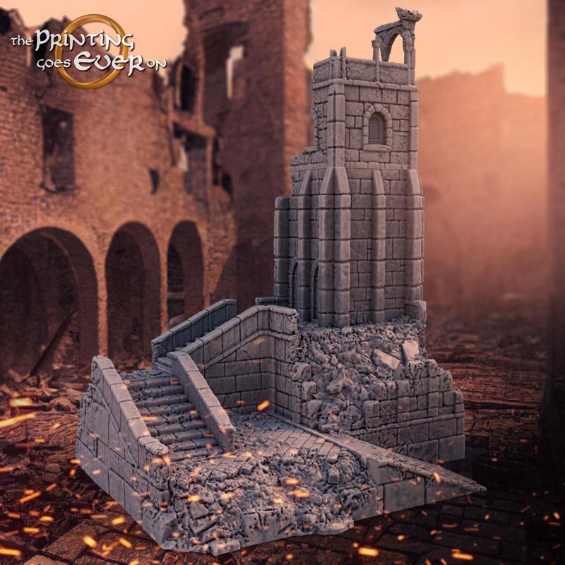Osthold Ruins - Signal Tower - Supportless