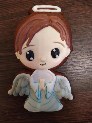 Angel cookie cutter