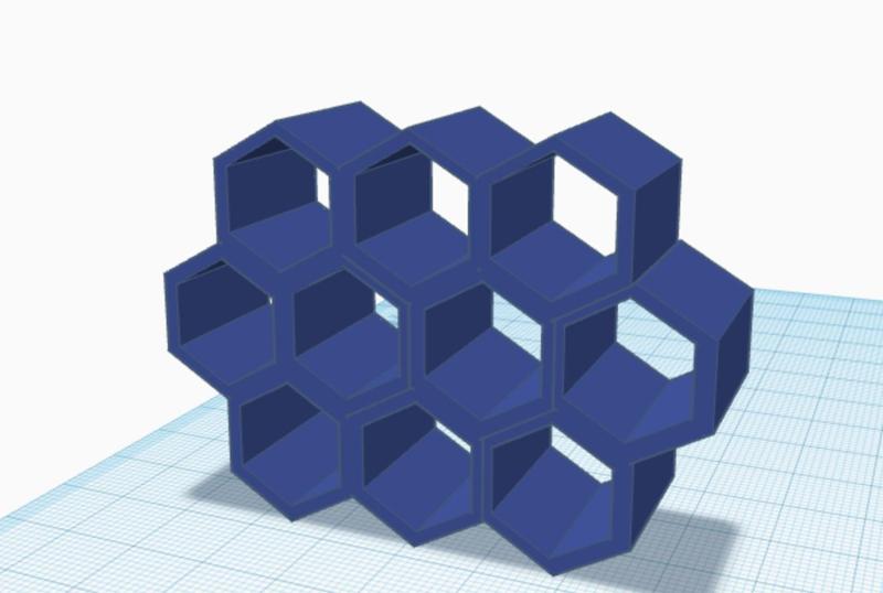 honeycomb shelf