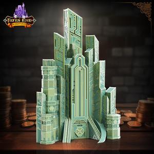 Cyberpunk City Bank - SUPPORT FREE!