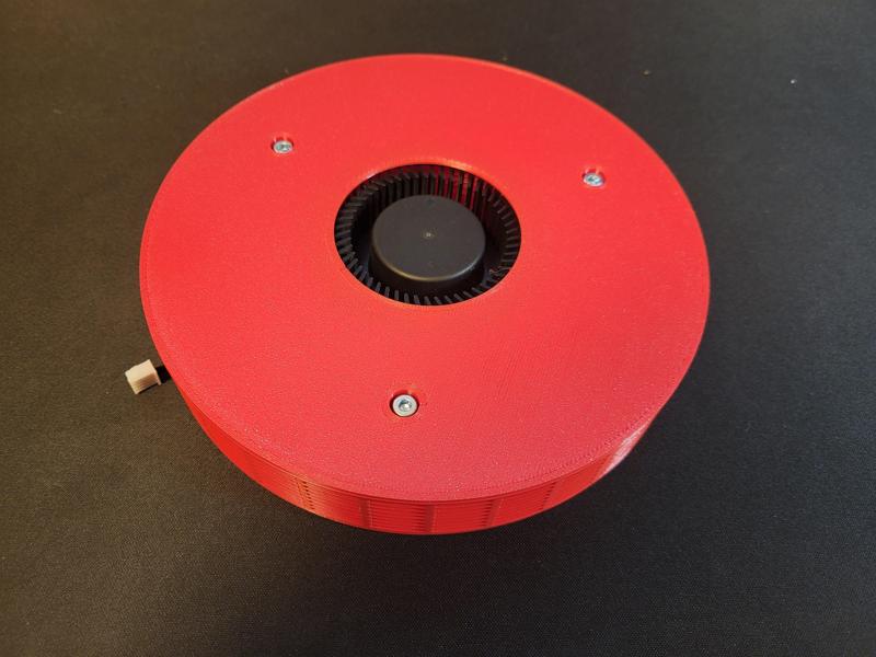 Filterring/activated carbon Filter with GPU Fan