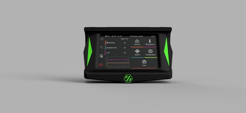 BTT TFT35 SPI V2.1 Touch Screen Case for Voron2.4 (Centered)